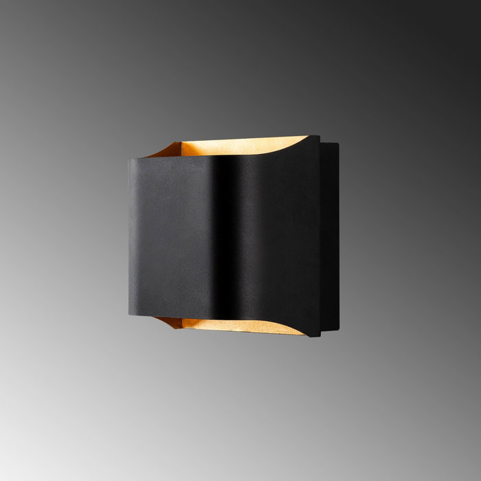 Opviq Bera - 15305 Lámpara de pared negra de metal Opviq Bera - 15305 Lámpara de pared negra de metal